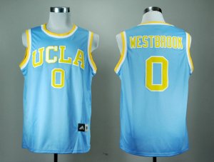 Maillot De Basket NCAA Addidas UCLA Bruins Russell Westbrook 0 College Basketball Bleu